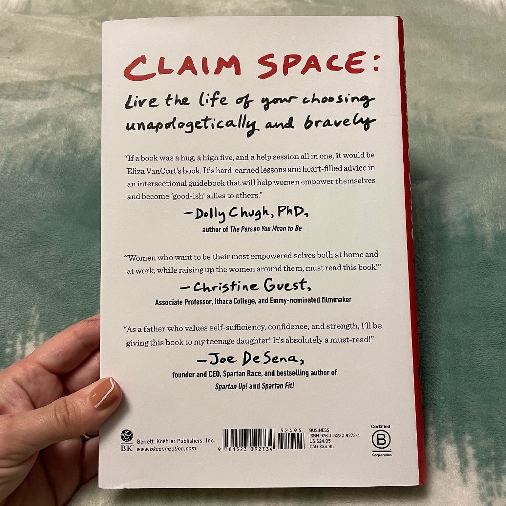 A Woman's Guide to Claiming Space by Eliza VanCort (Hardcover) - Picture 2 of 2